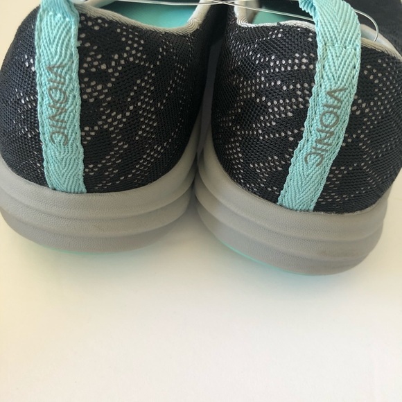 𝅺Vionic 331 Hydra Black Slip On Comfort Sneaker 10 - Picture 3 of 5